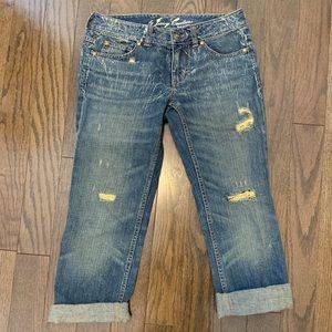Juicy Couture Boyfriend Cropped Jeans 24